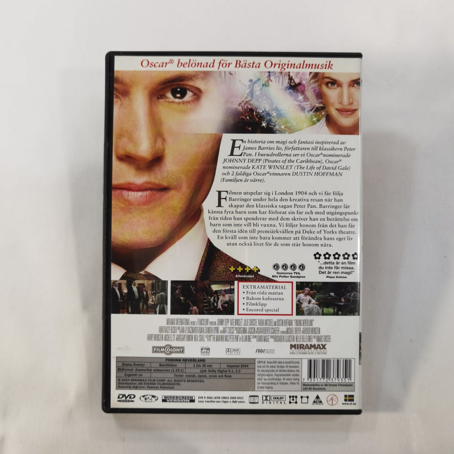 Finding Neverland (2004) - DVD SE