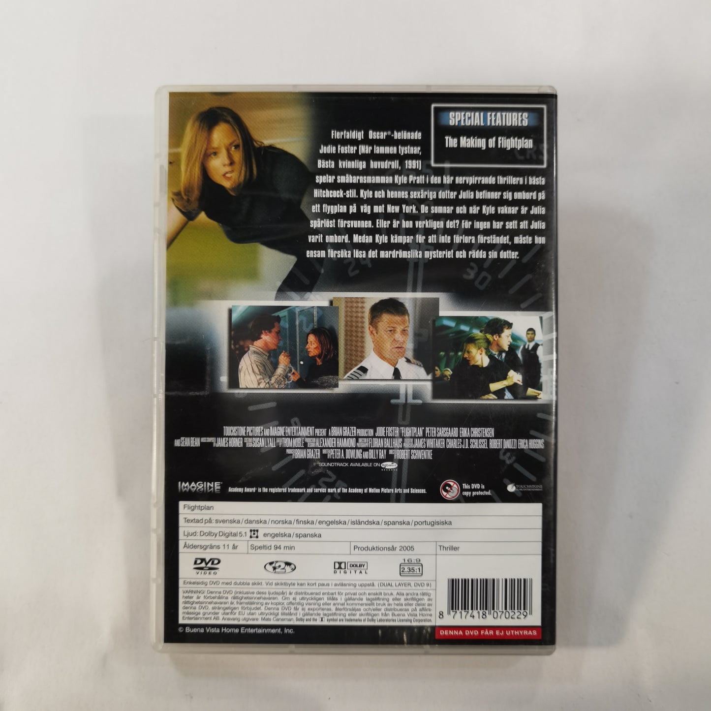 Flightplan (2005) - DVD SE