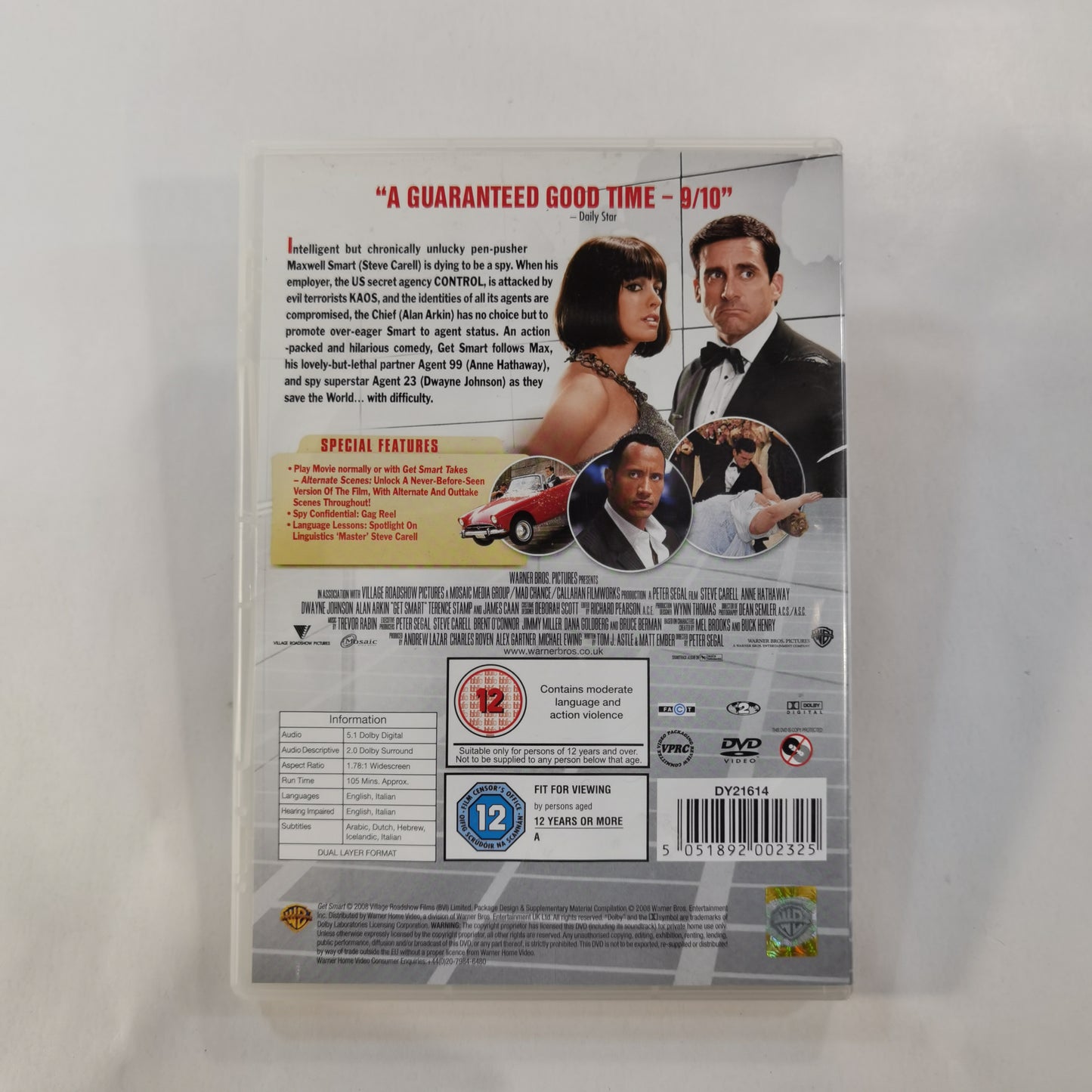 Get Smart (2008) - DVD UK 2008