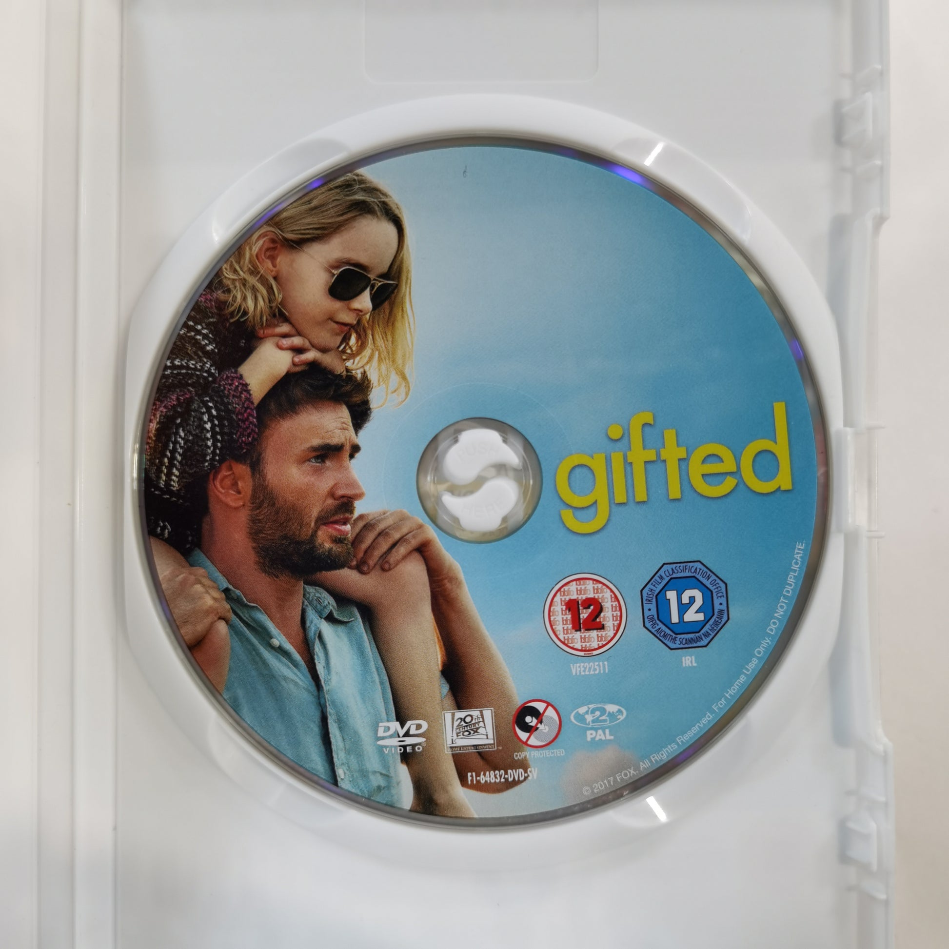 Gifted 2017 DVD UK 2017