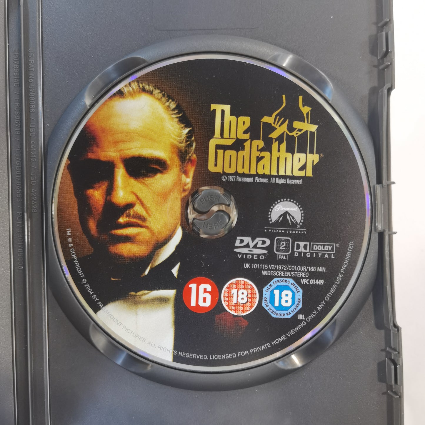 The Godfather (1972) - DVD UK 2005