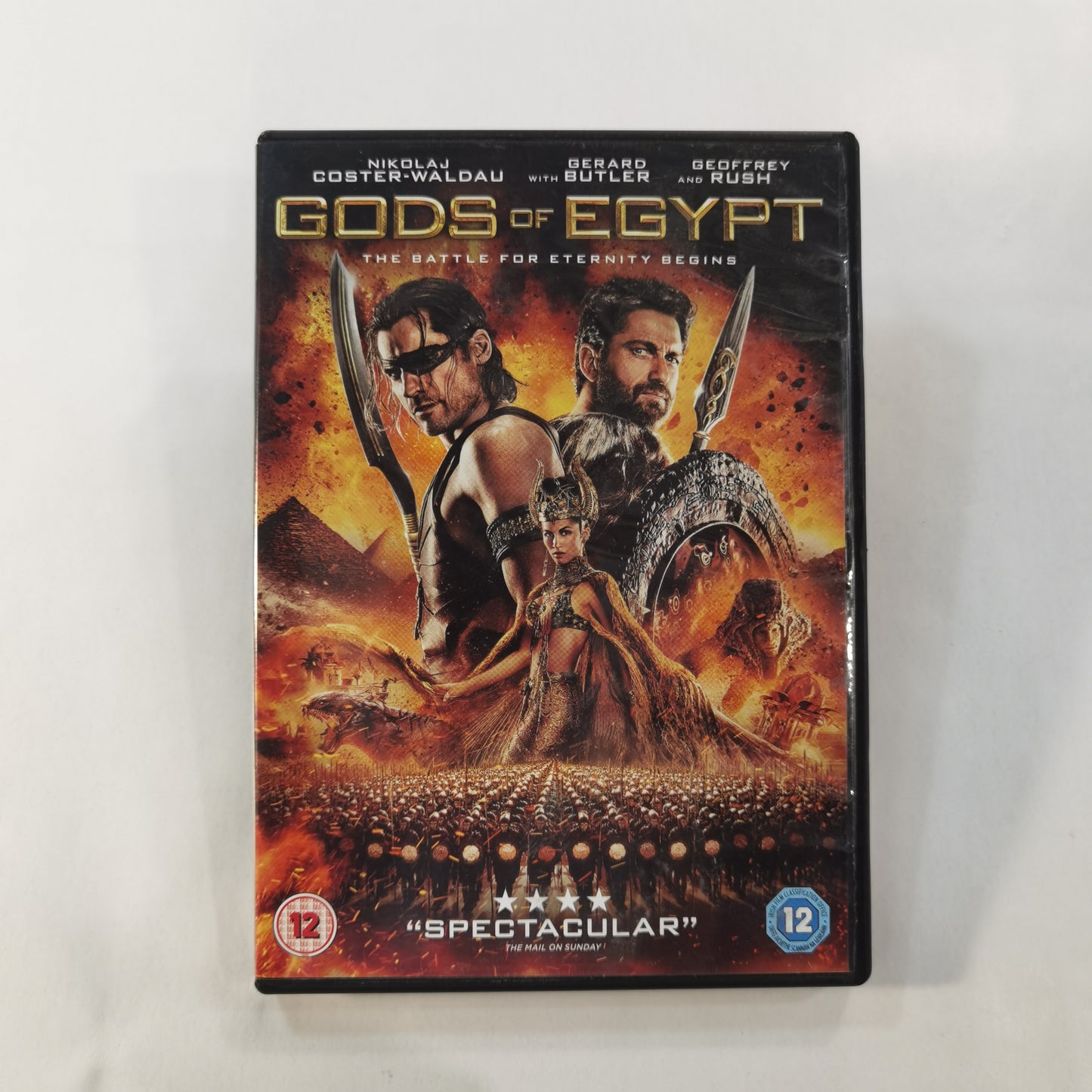 Gods of Egypt (2016) - DVD UK 2016