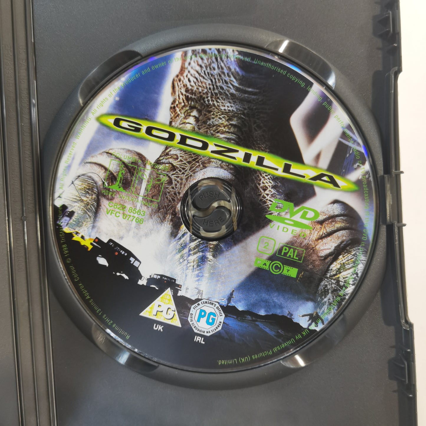 Godzilla (1998) - DVD UK 2004