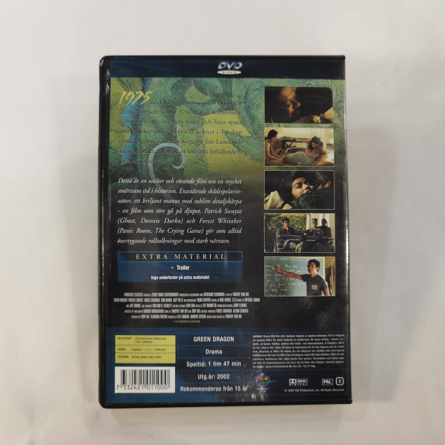 Green Dragon (2001) - DVD SE