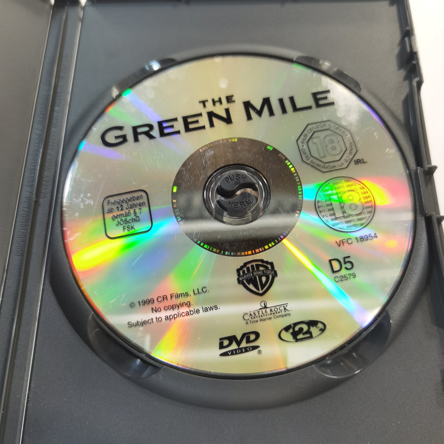 The Green Mile (1999) - DVD UK 2000