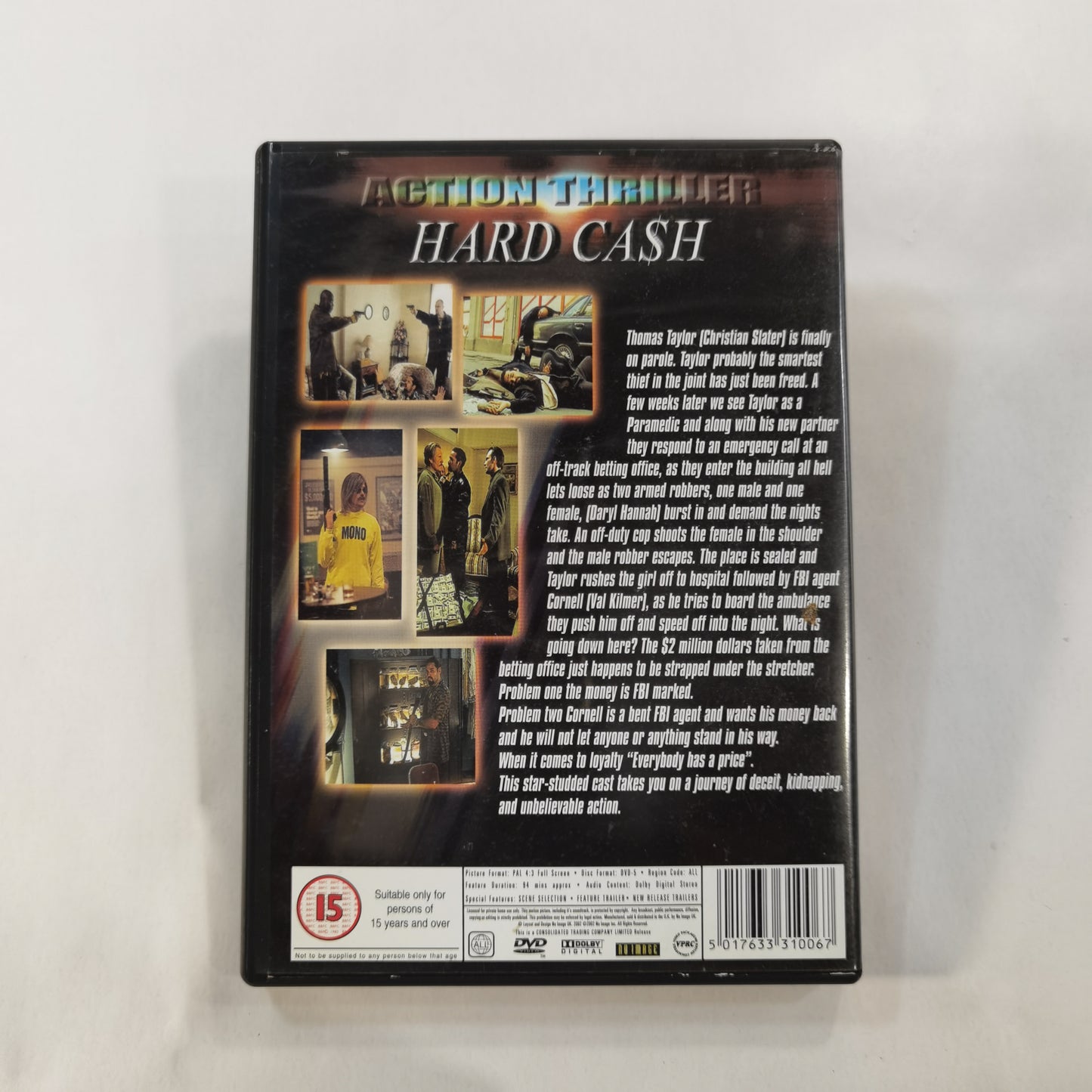 Hard Cash (2002) - DVD UK 2002