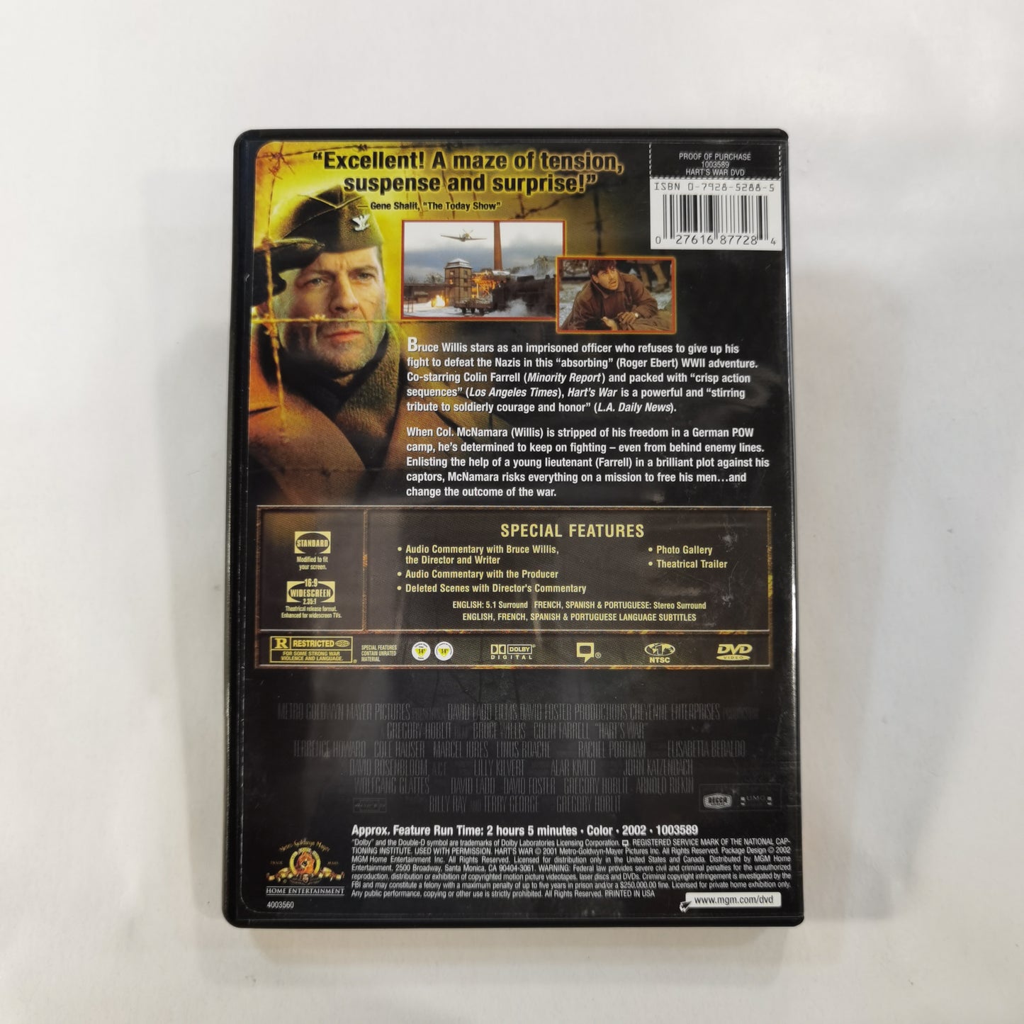 Hart's War (2002) - DVD US 2002