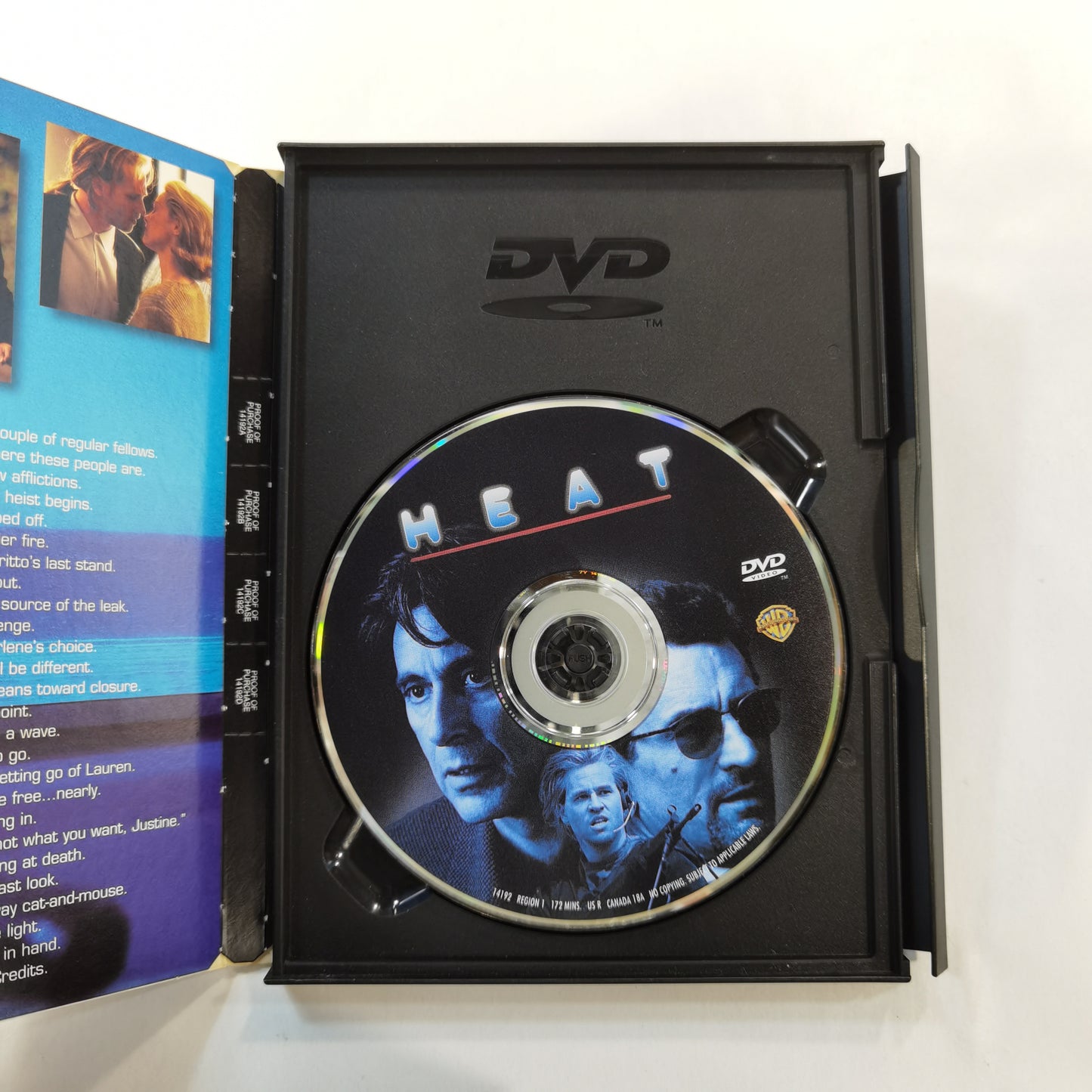 Heat (1995) - DVD US 1999 Snap Case