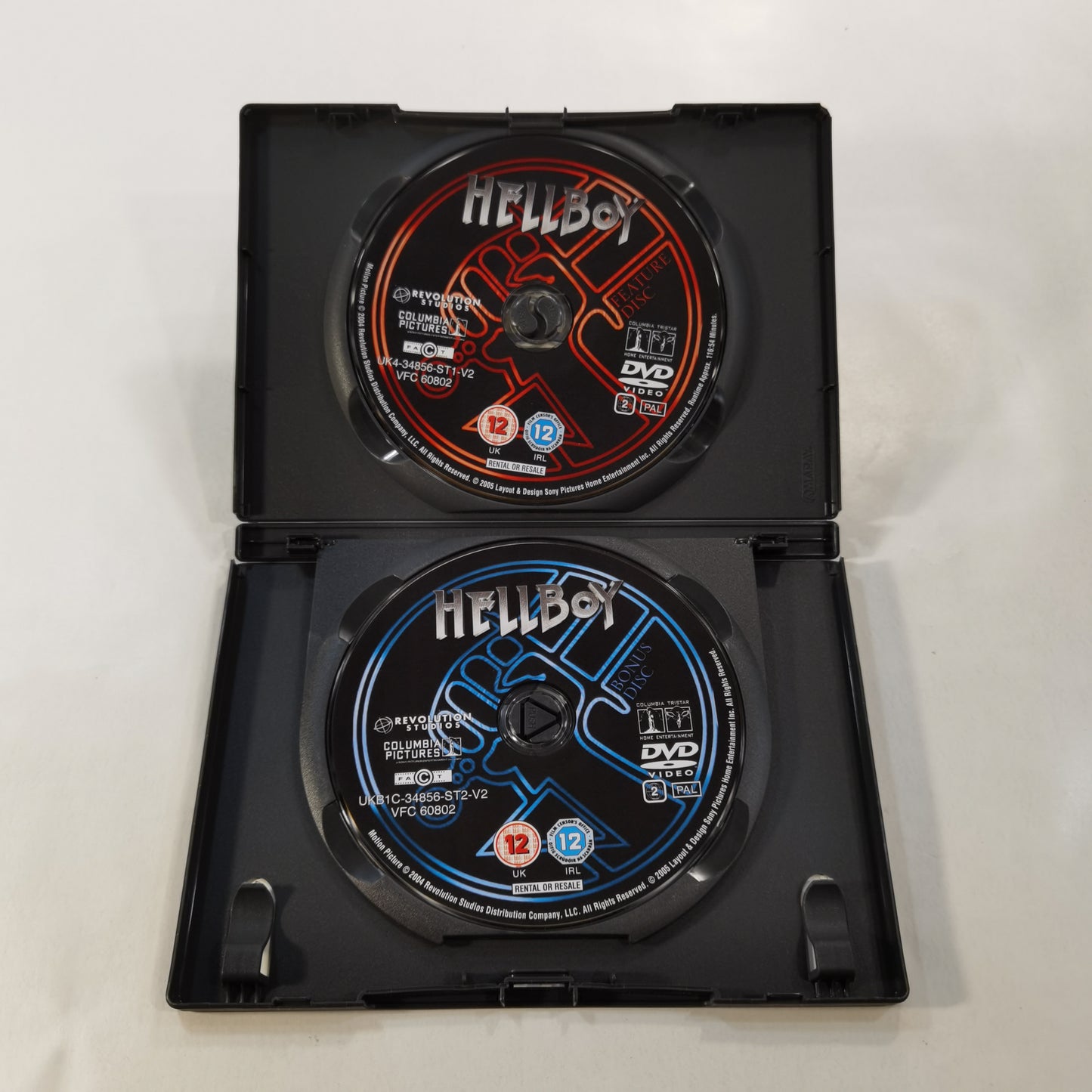 Hellboy (2004) - DVD UK 2005