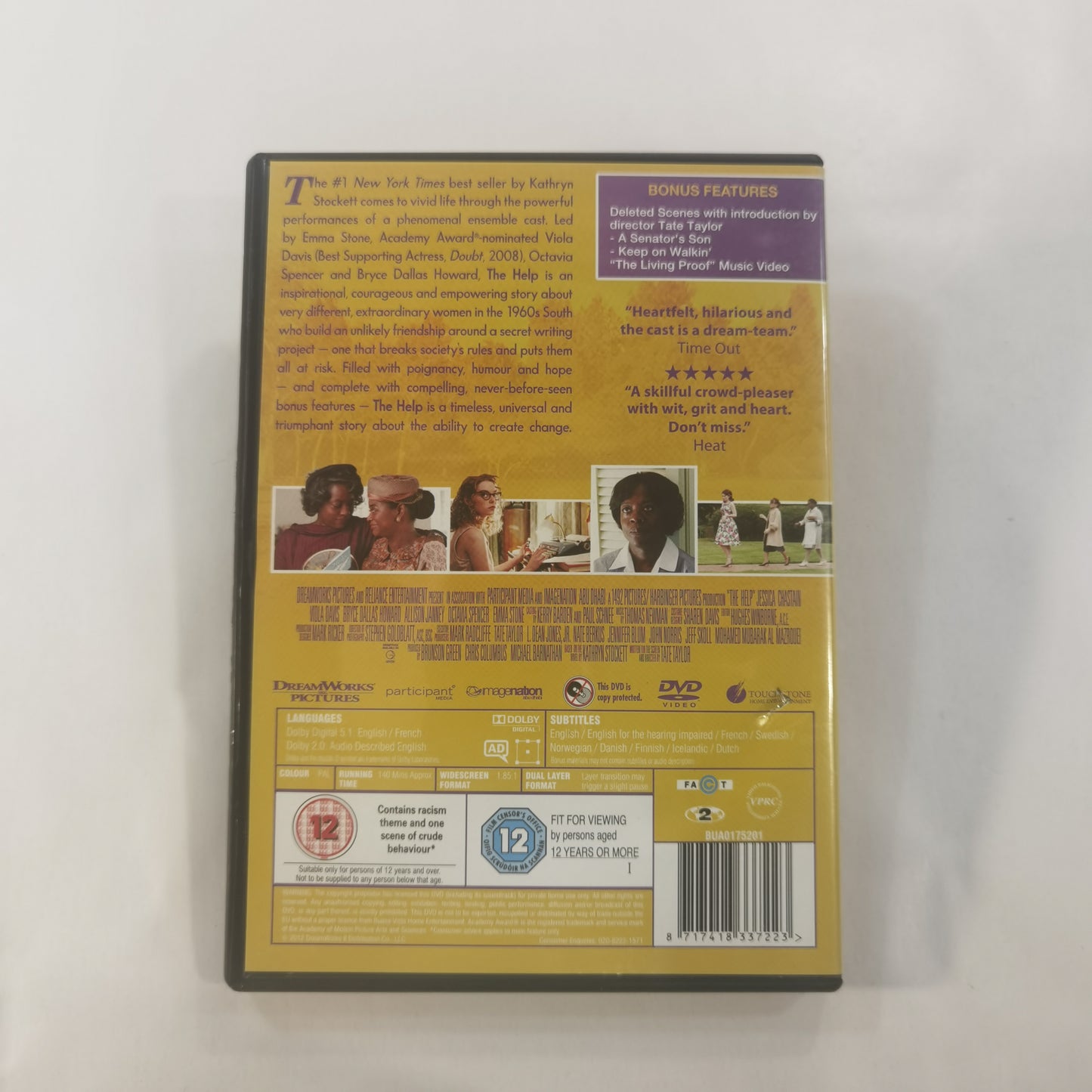 The Help (2011) - DVD UK