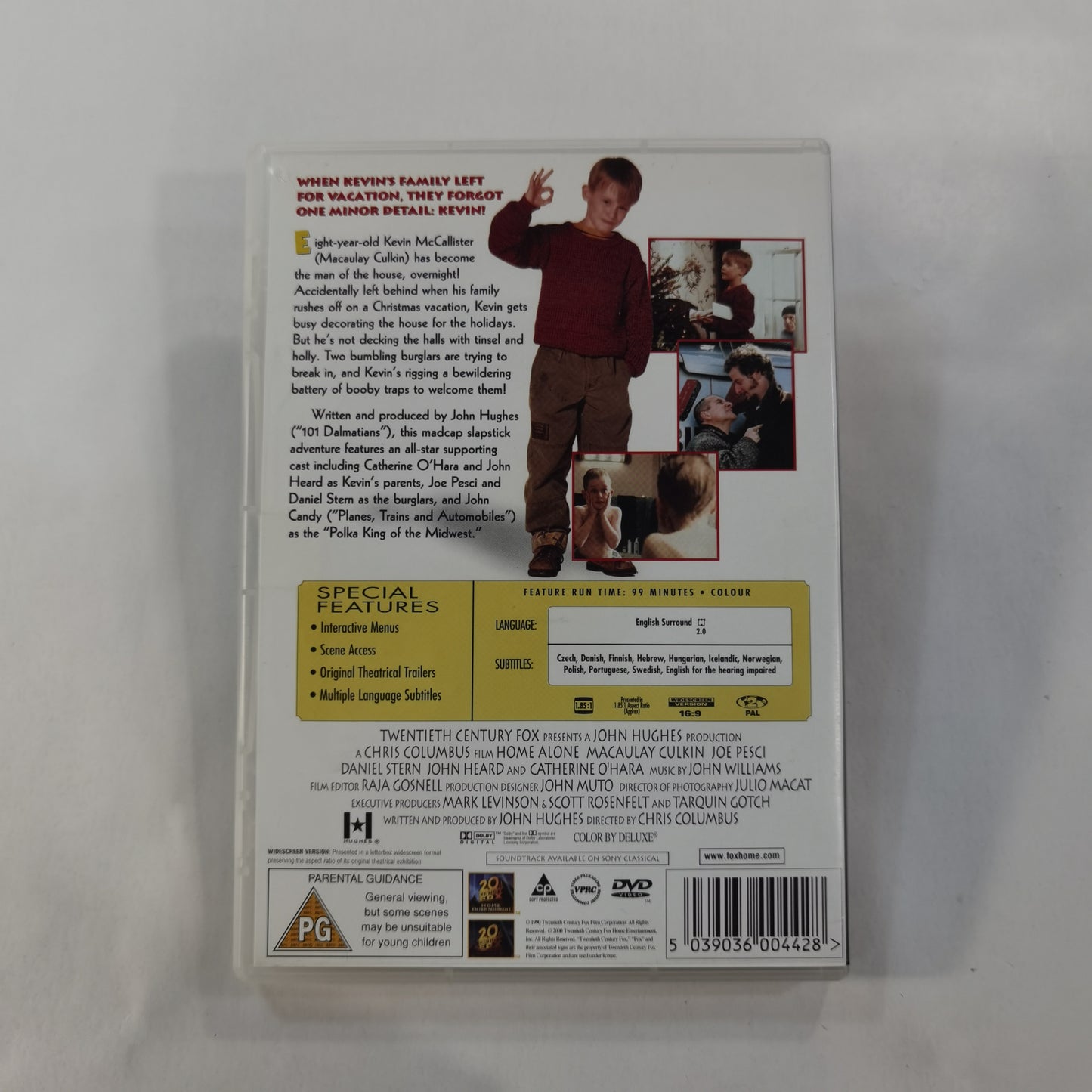 Home Alone (1990) - DVD UK 2000