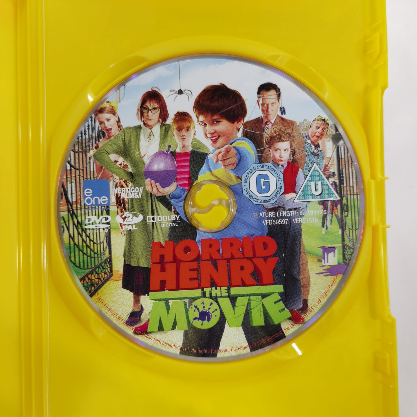 Horrid Henry The Movie 2011 DVD UK 2011 KobaniStore