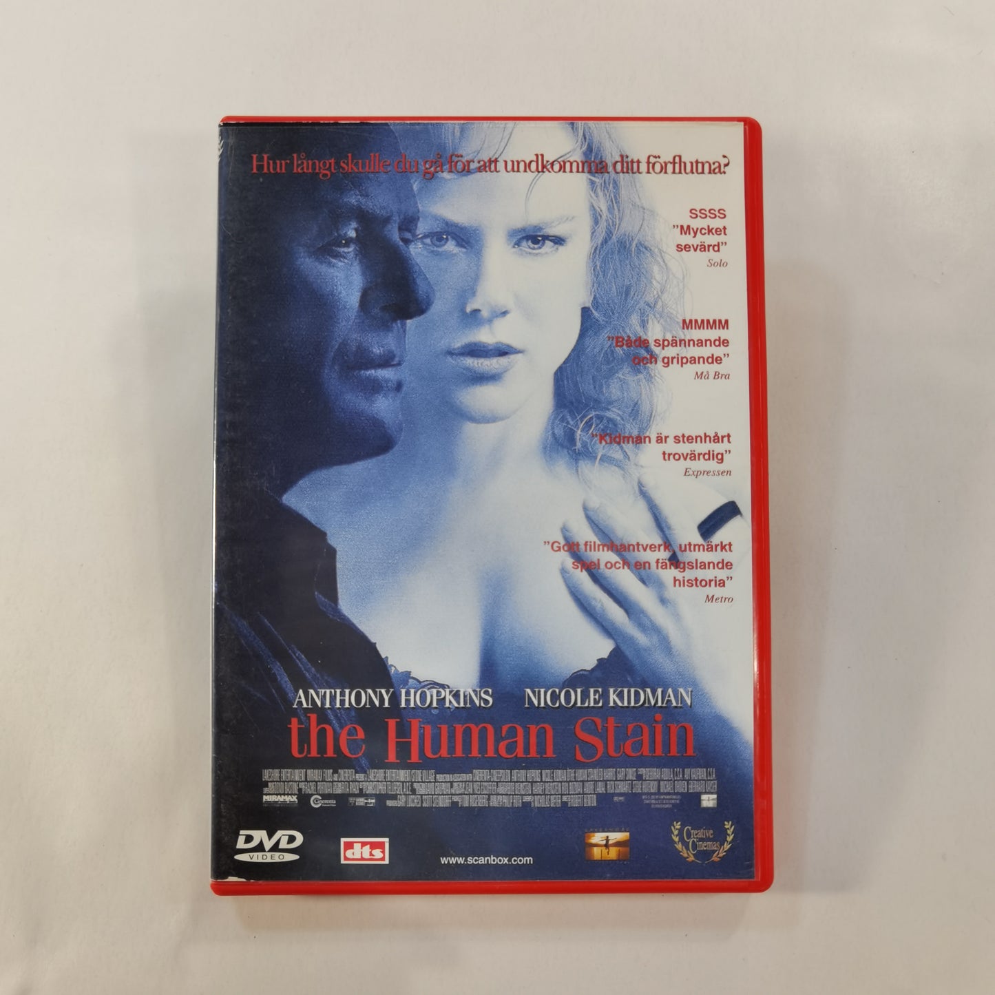 The Human Stain (2003) - DVD SE RC