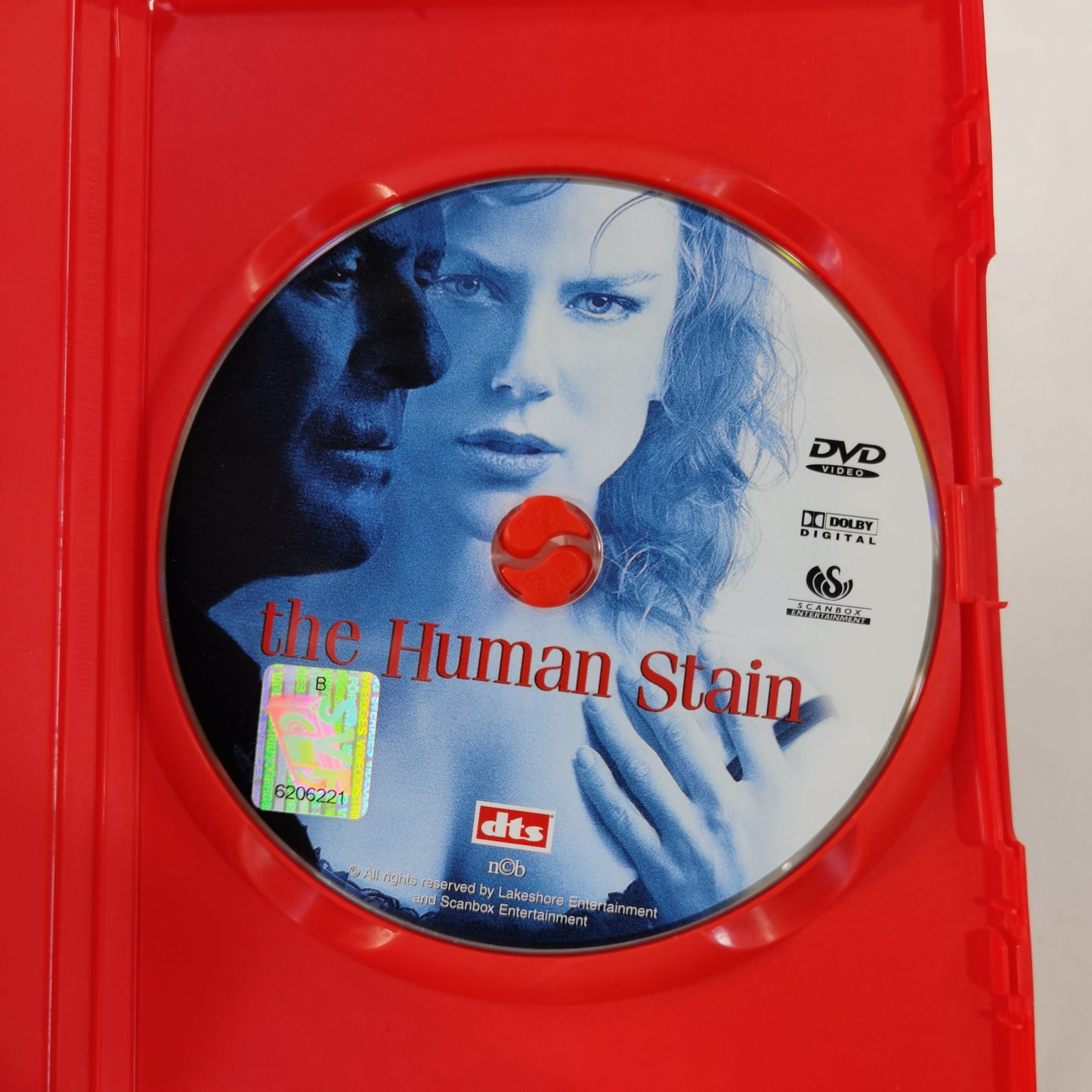 The Human Stain (2003) - DVD SE RC