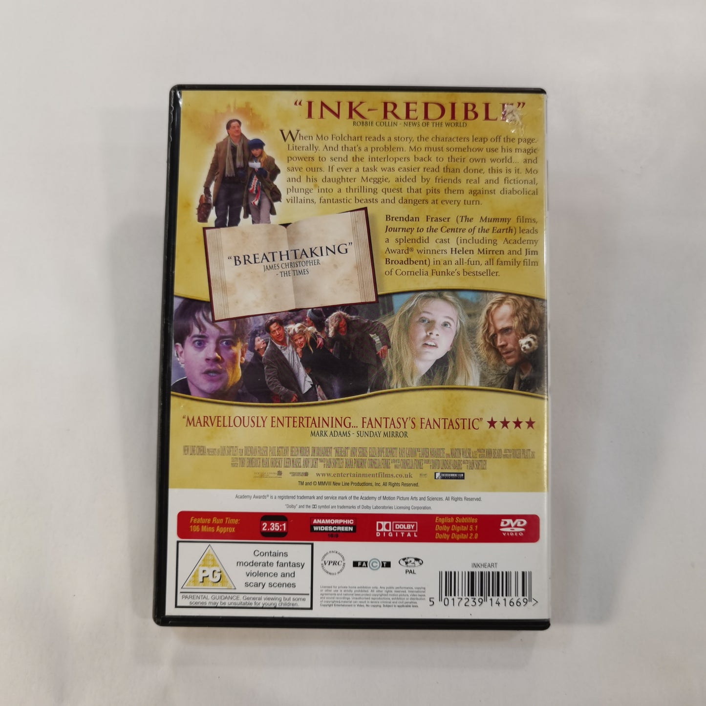 Inkheart (2008) - DVD UK RC