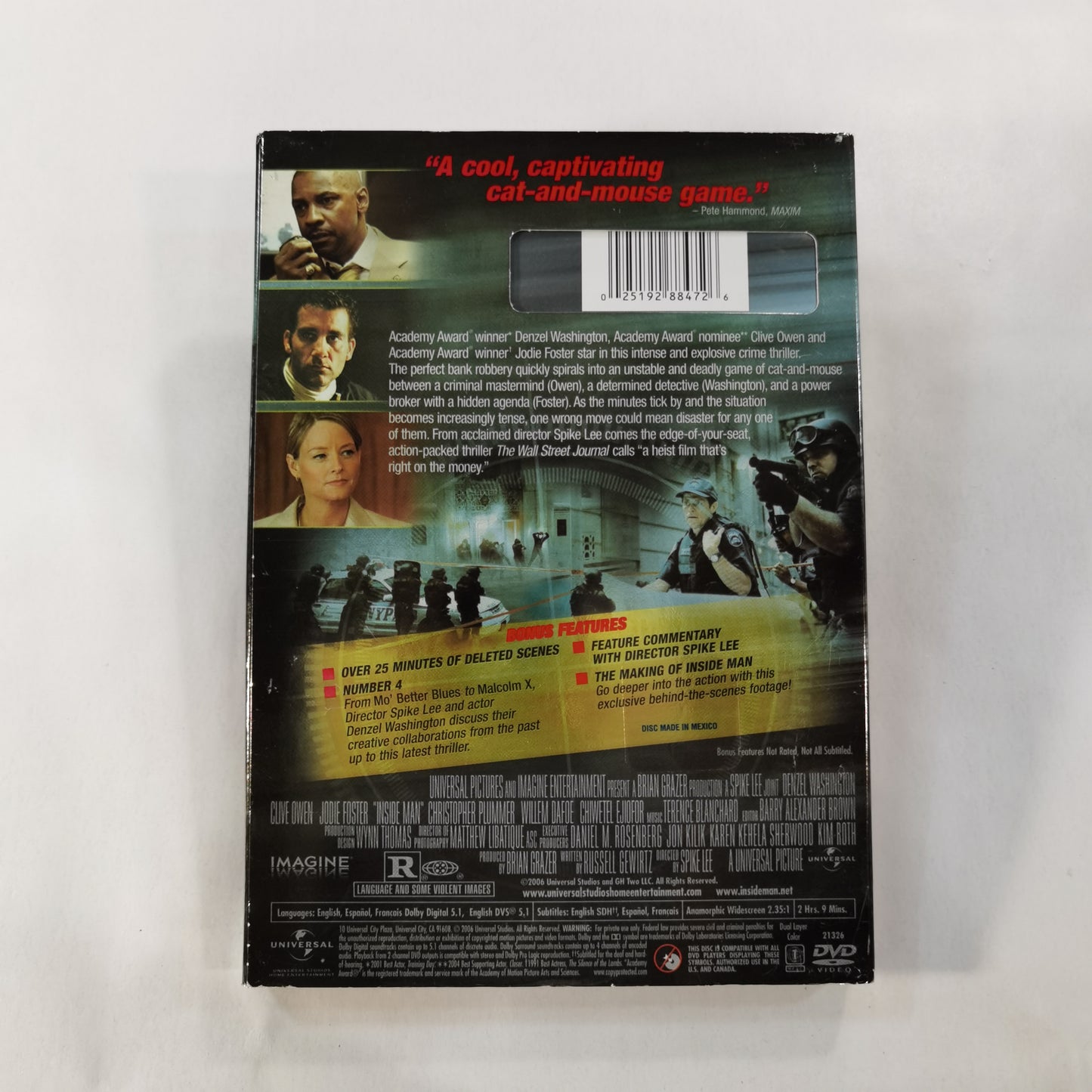 Inside Man (2006) - DVD US 2006