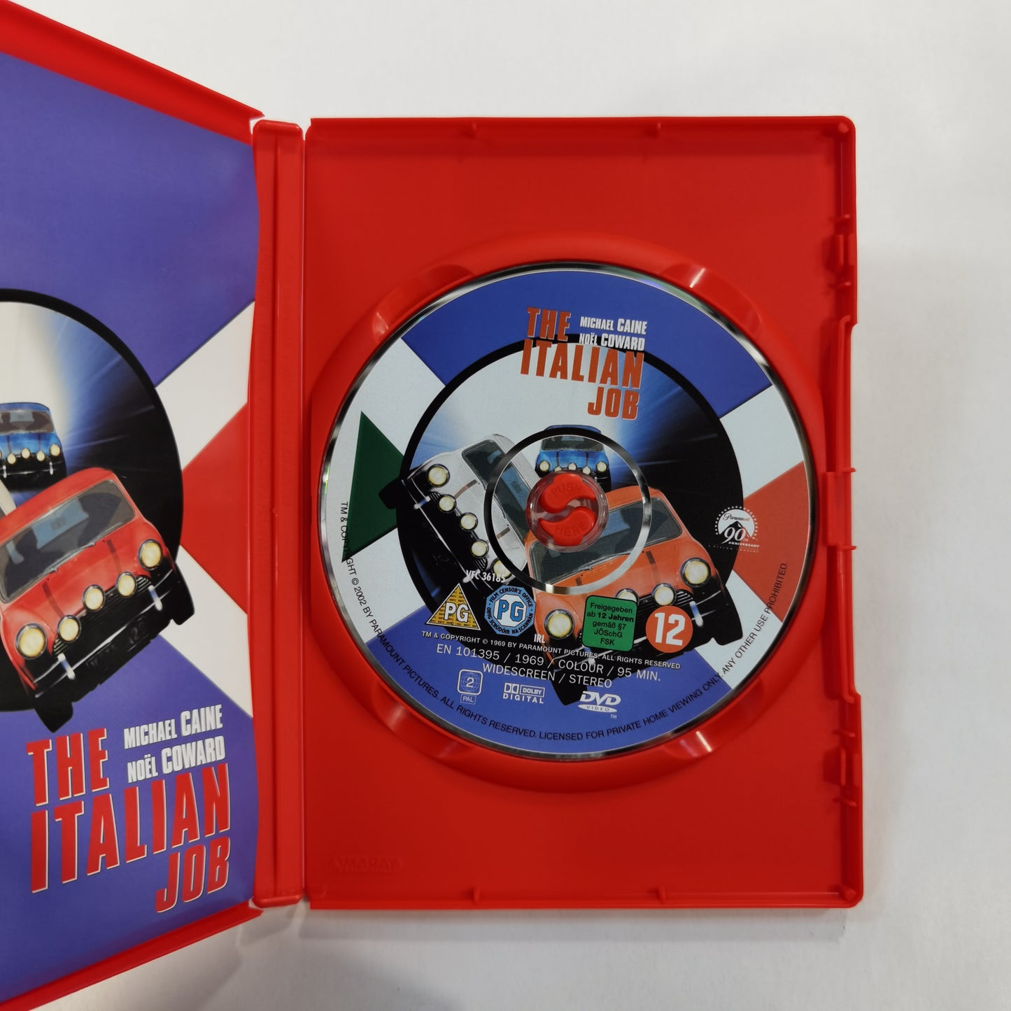 The Italian Job (1969) - DVD UK 2003