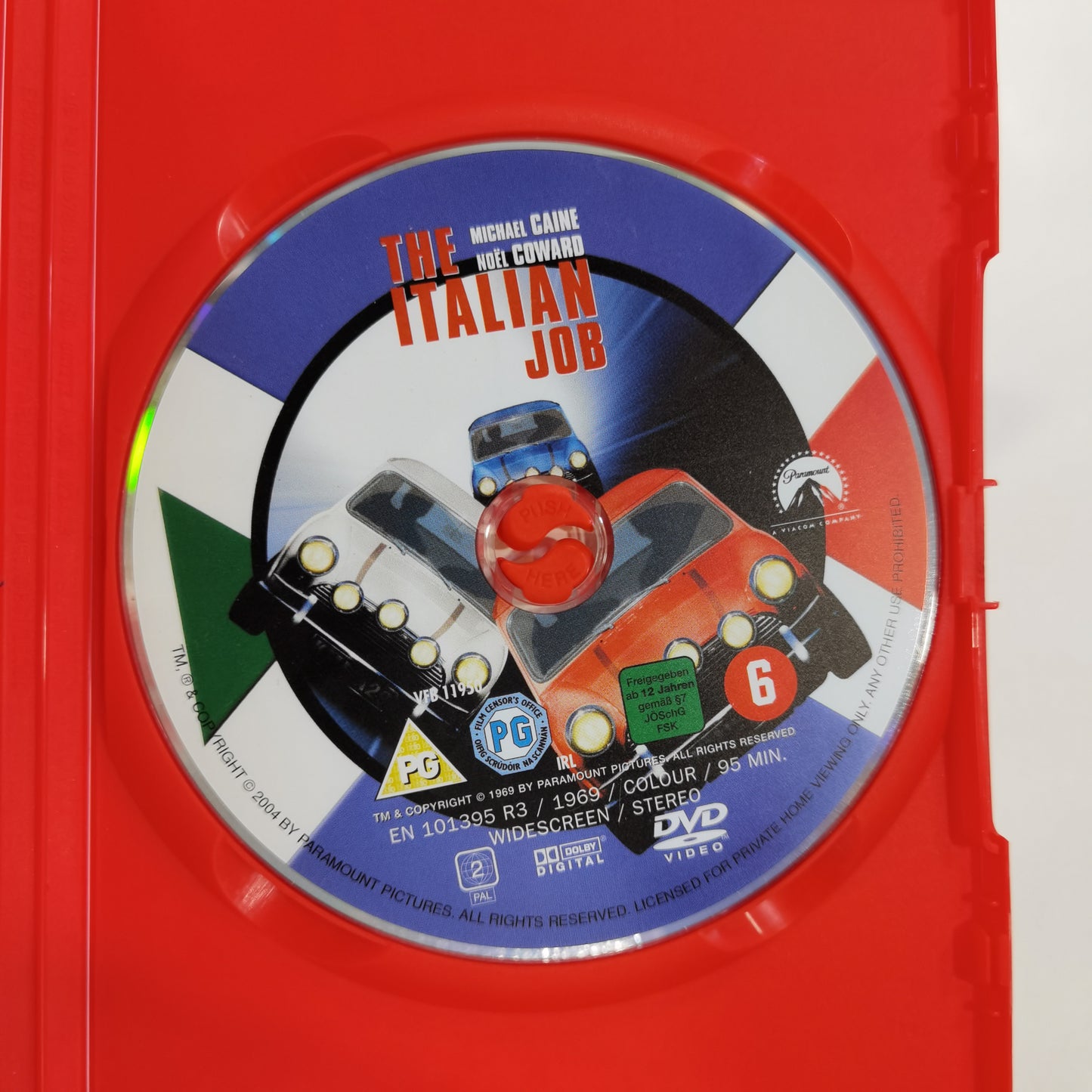 The Italian Job (1969) - DVD UK 2005