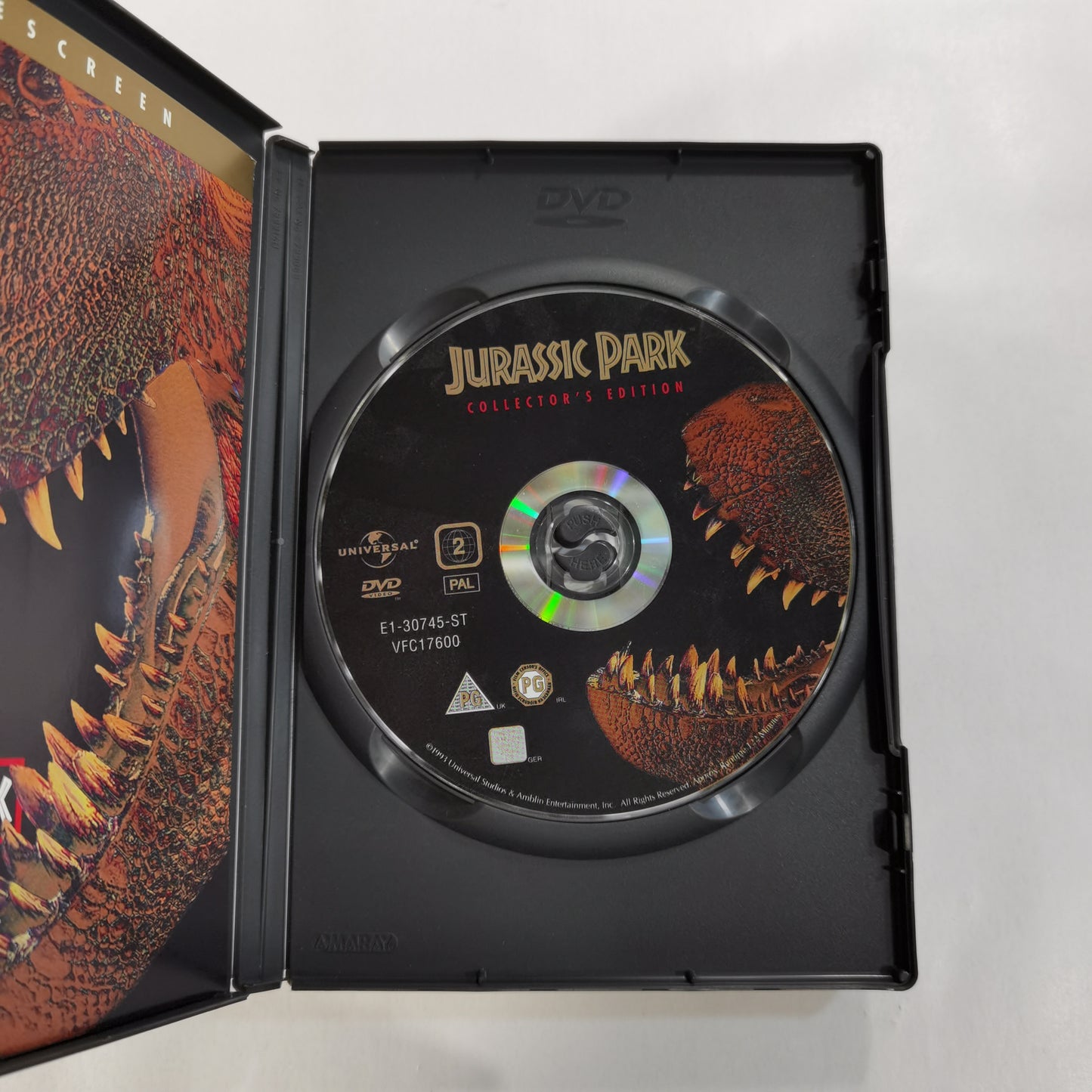 Jurassic Park (1993) - DVD UK 2000