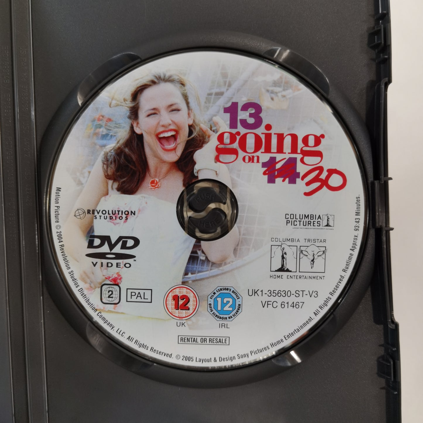 13 Going on 30 (2004) - DVD UK 2005