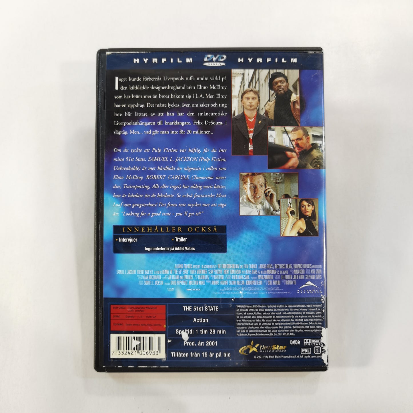 The 51th State (2001) - DVD SE RC