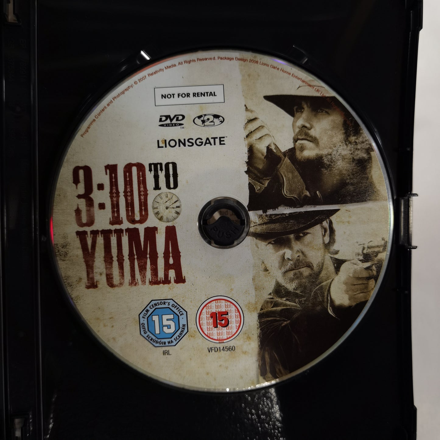 3:10 to Yuma (2007) - DVD UK 2008