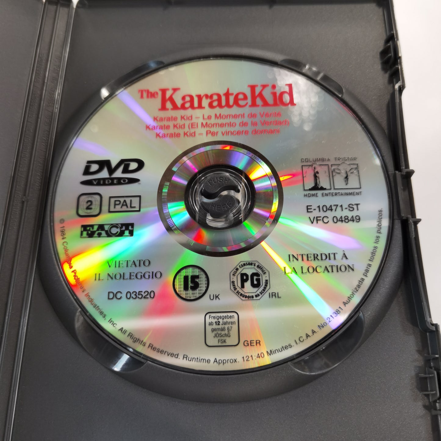 The Karate Kid (1984) - DVD UK 2007