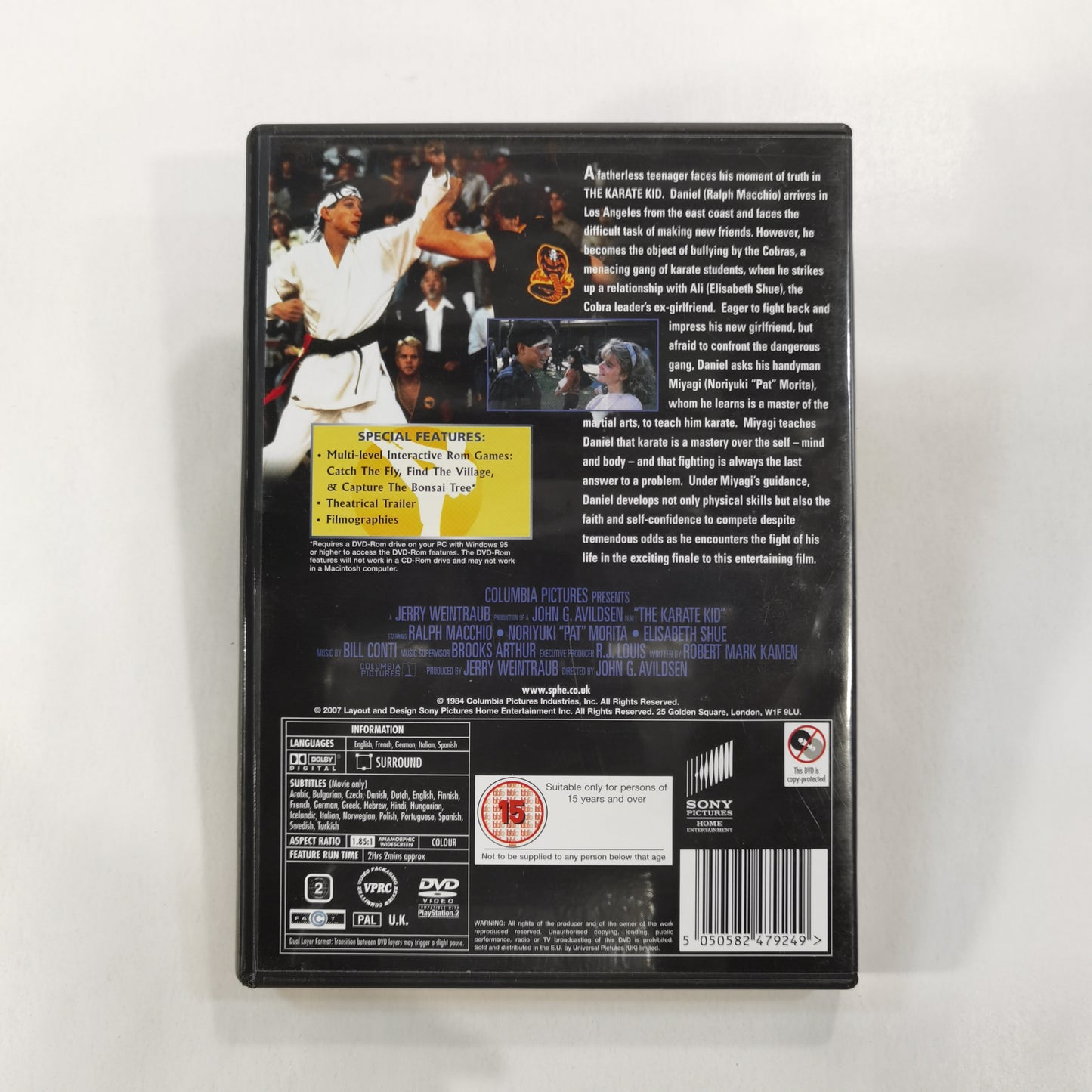 The Karate Kid (1984) - DVD UK 2007