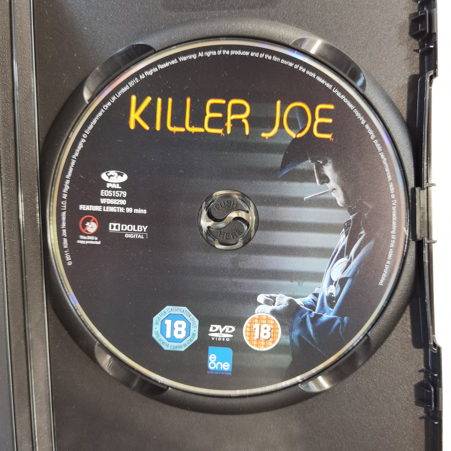 Killer Joe (2011) - DVD UK 2012