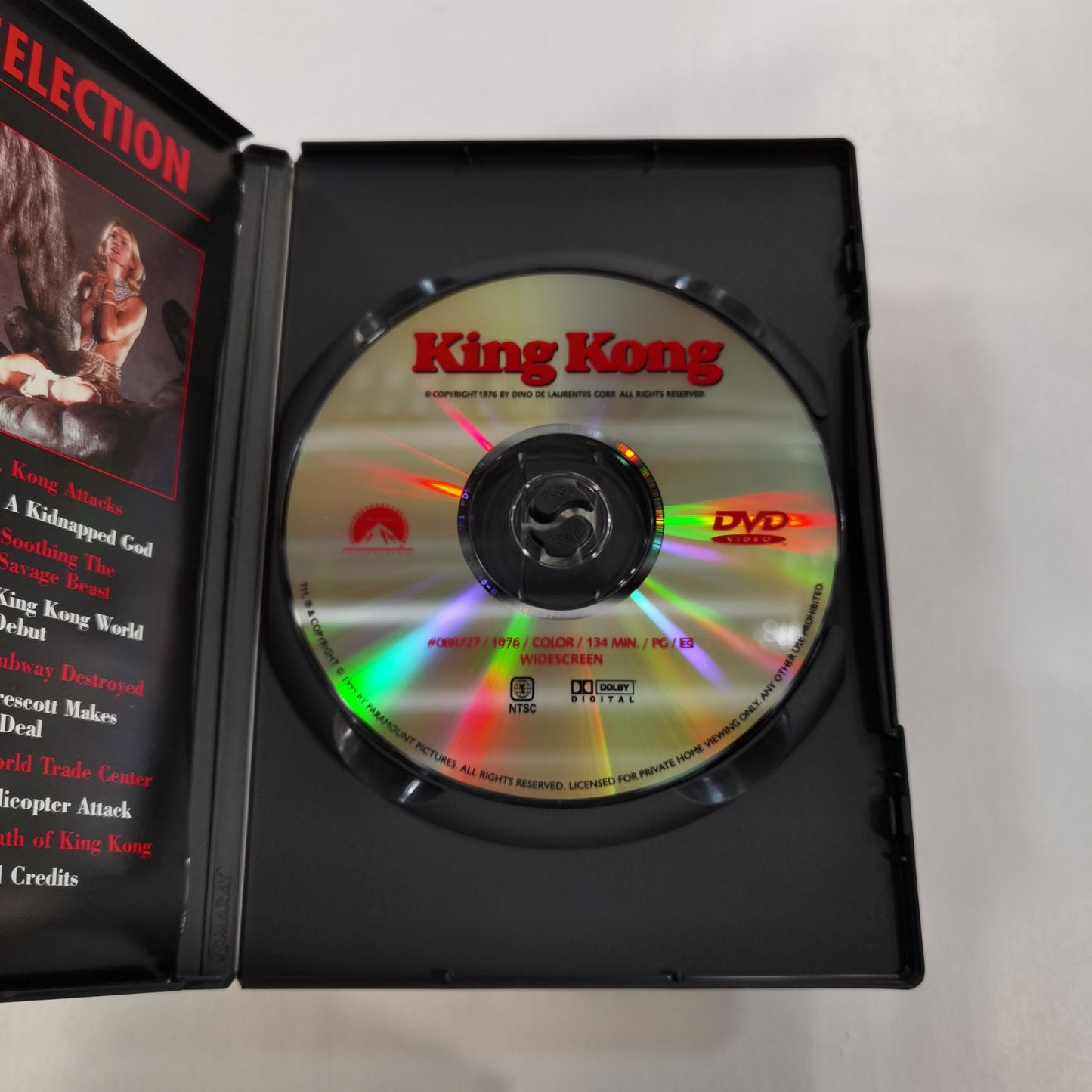 King Kong (1976) - DVD US 1999