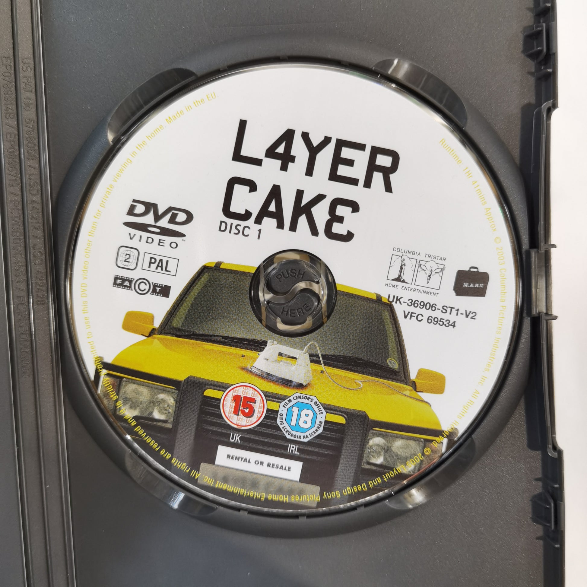 Layer Cake (2004) on Columbia/Tri-Star Home Video (United Kingdom VHS  videotape)