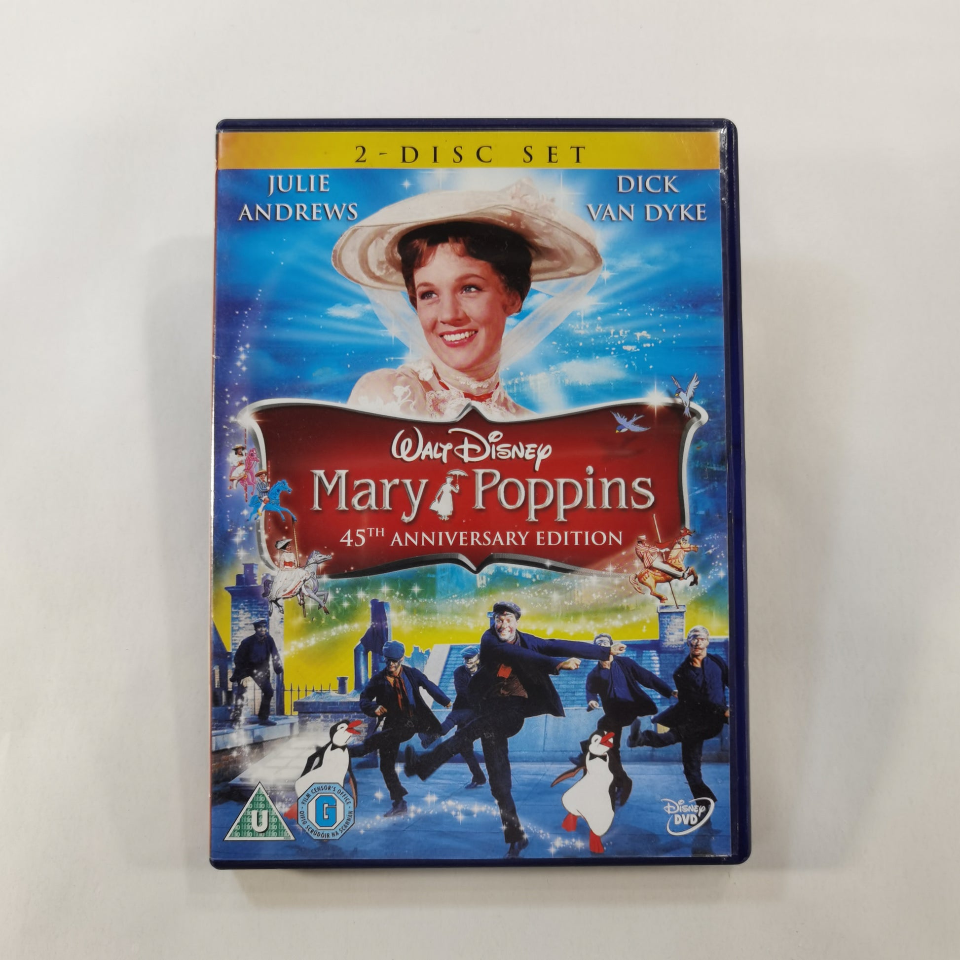 Mary Poppins 1964 DVD UK 2 Disc 45th Anniversary Edition Z1A