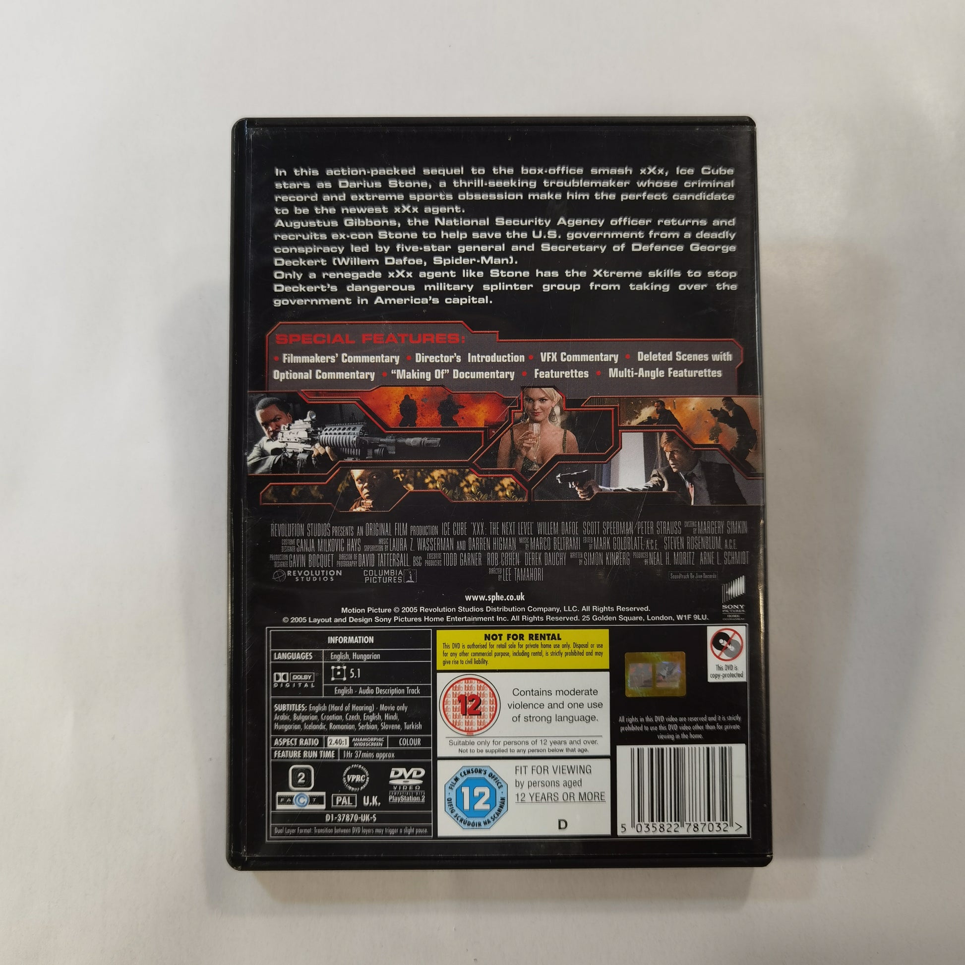 xXx: State of the Union (2005) - DVD UK 2005 – KobaniStore