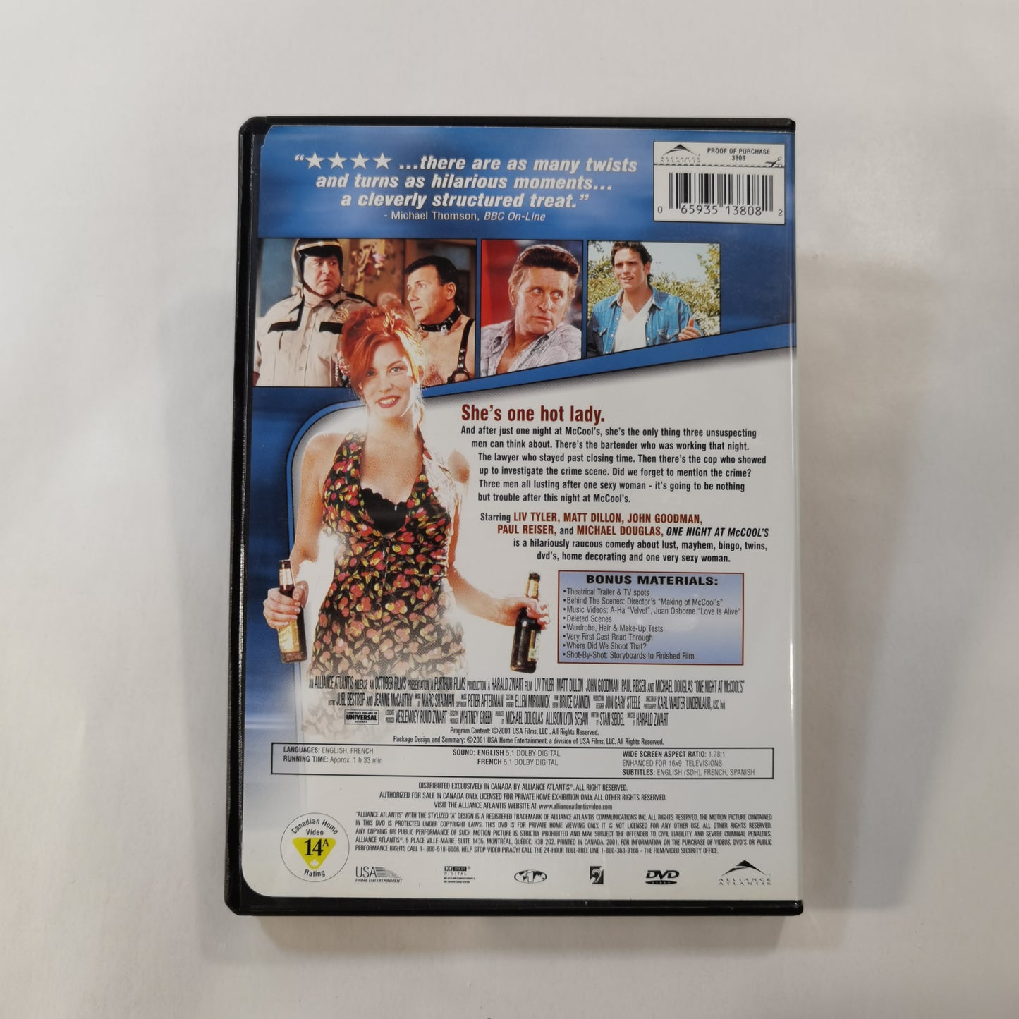 One Night at McCool's (2001) - DVD US 2001 – KobaniStore