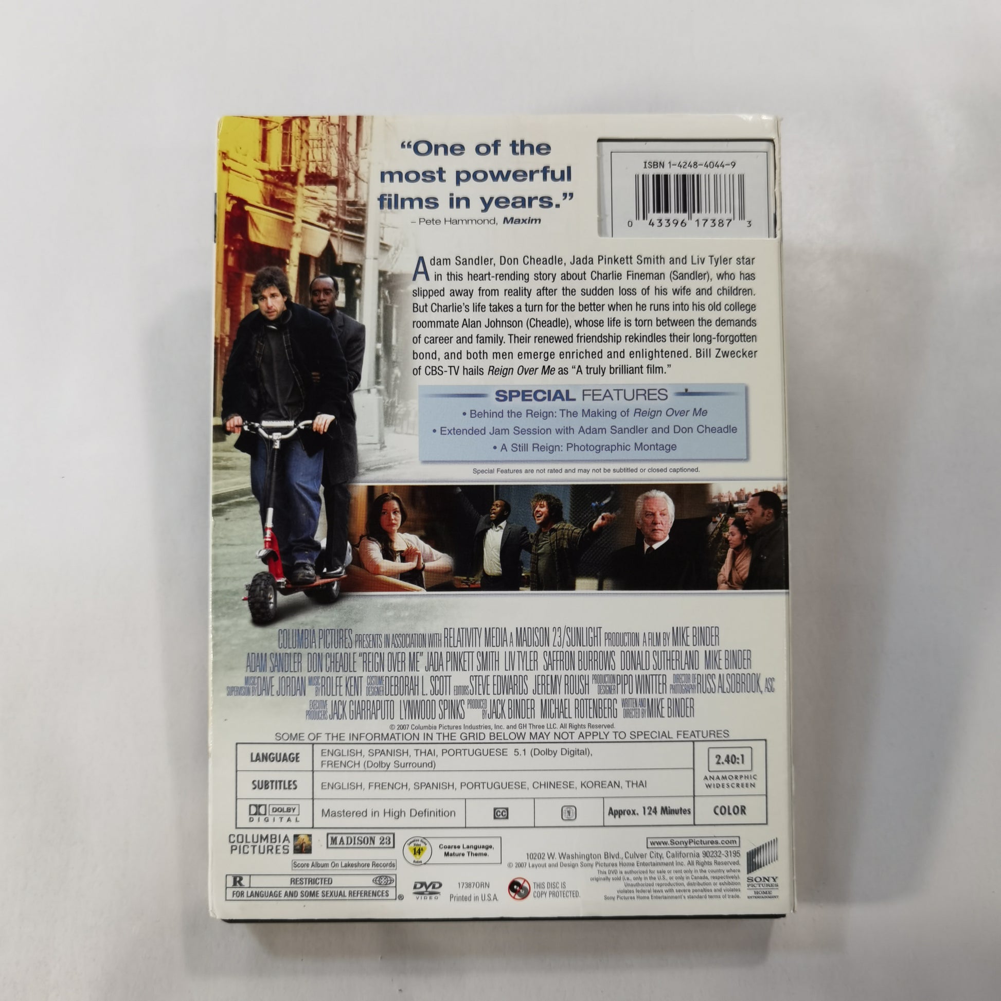 Reign Over Me (2007) - DVD US 2007 – KobaniStore