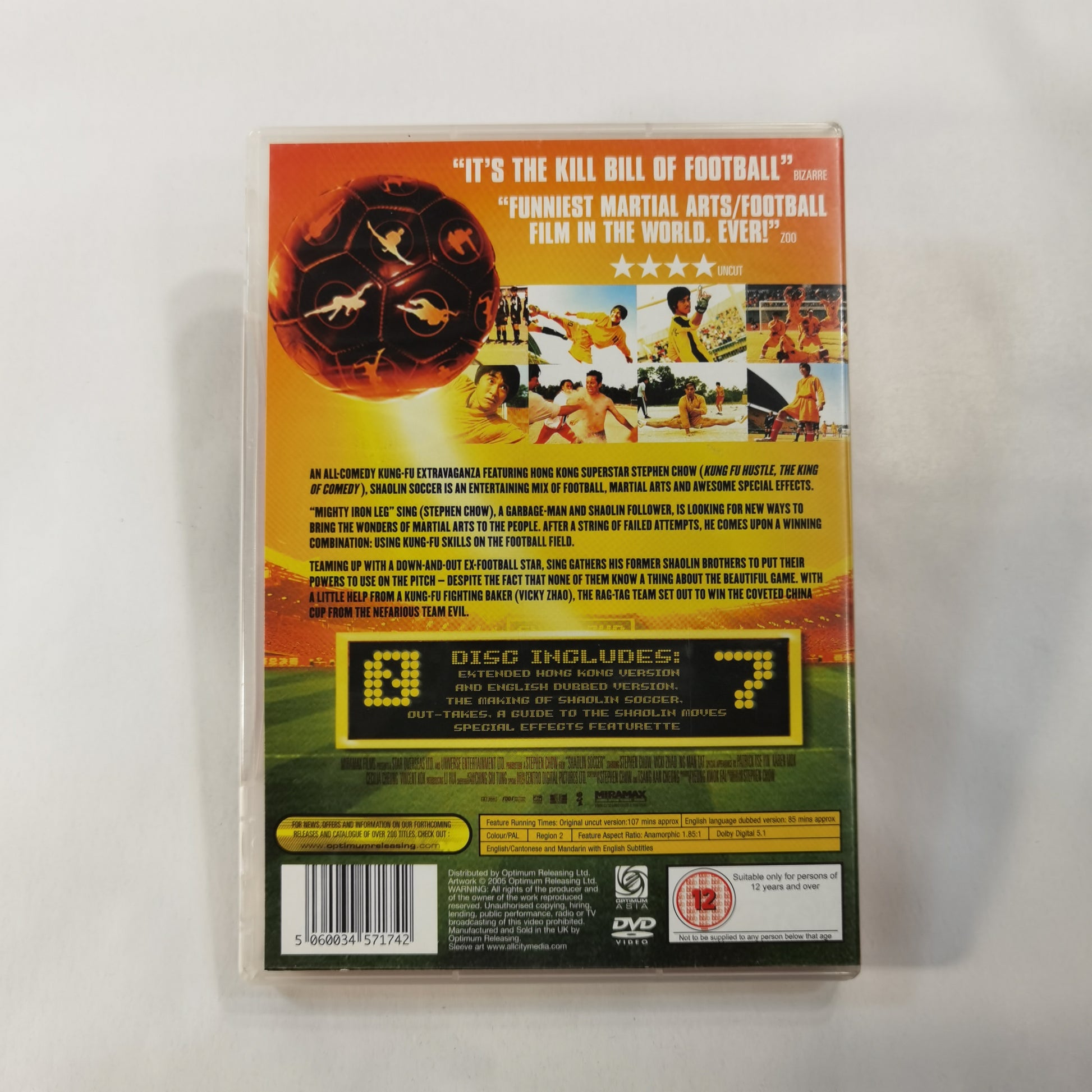 Shaolin Soccer 2001 DVD UK 2005 KobaniStore