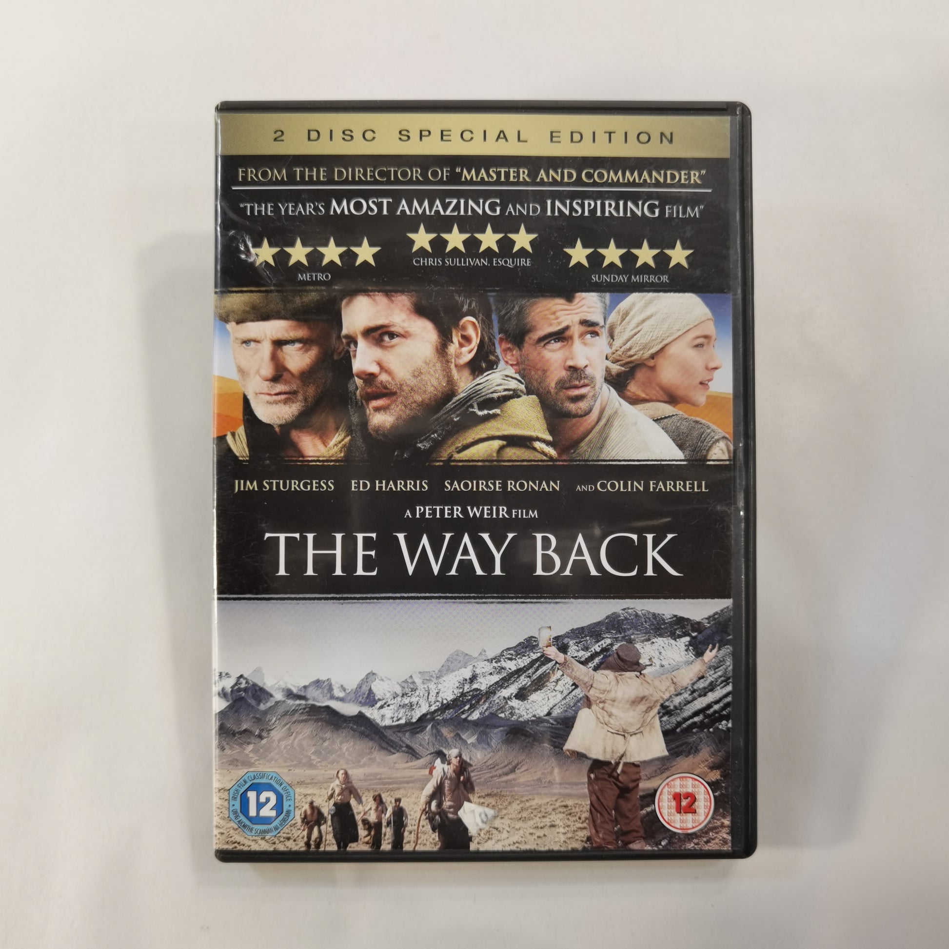 The Way Back 2010 DVD UK 2011 2 Disc Special Edition KobaniStore