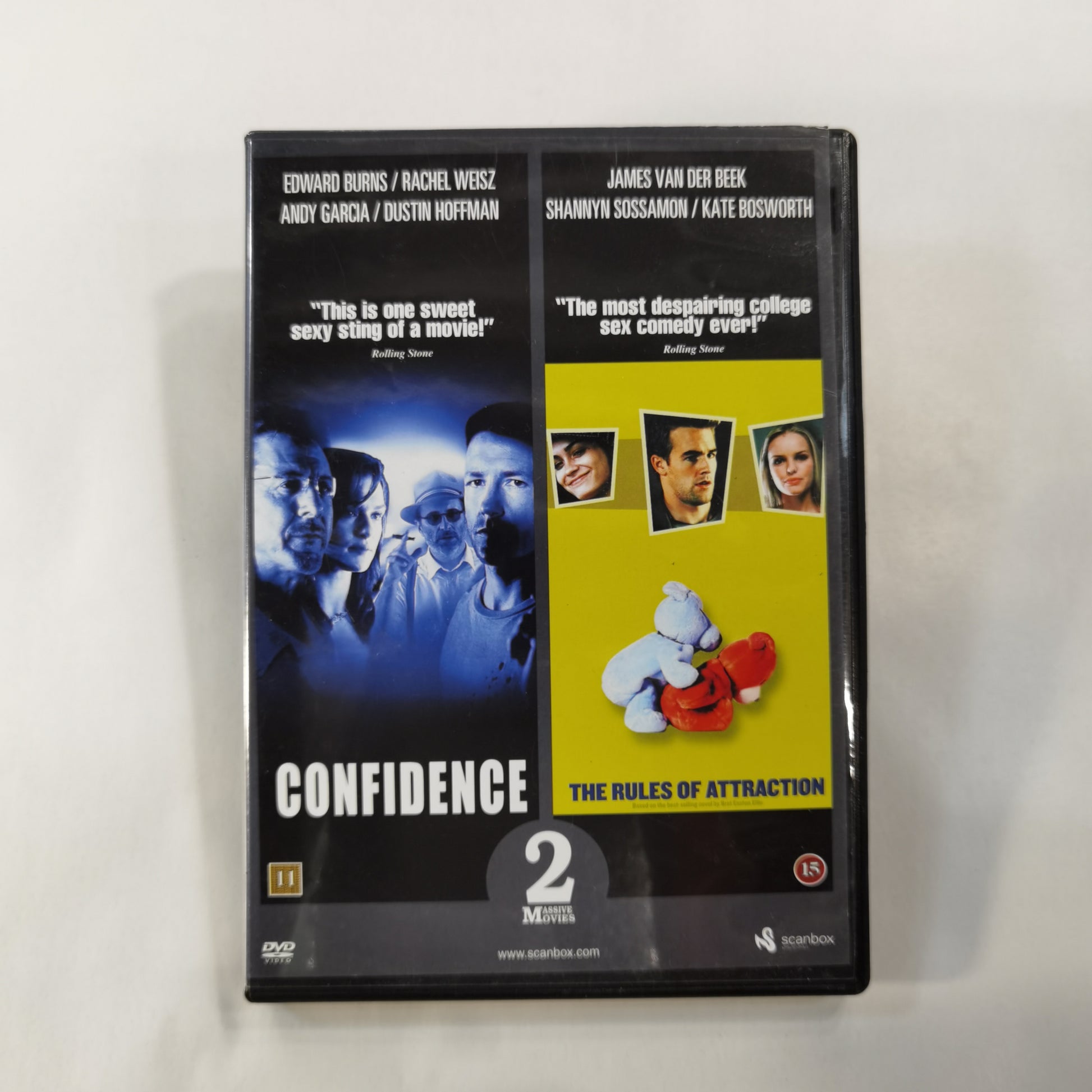 2 Massive Movies 30037: Confidence + The Rules Of Attraction - DVD DK –  KobaniStore