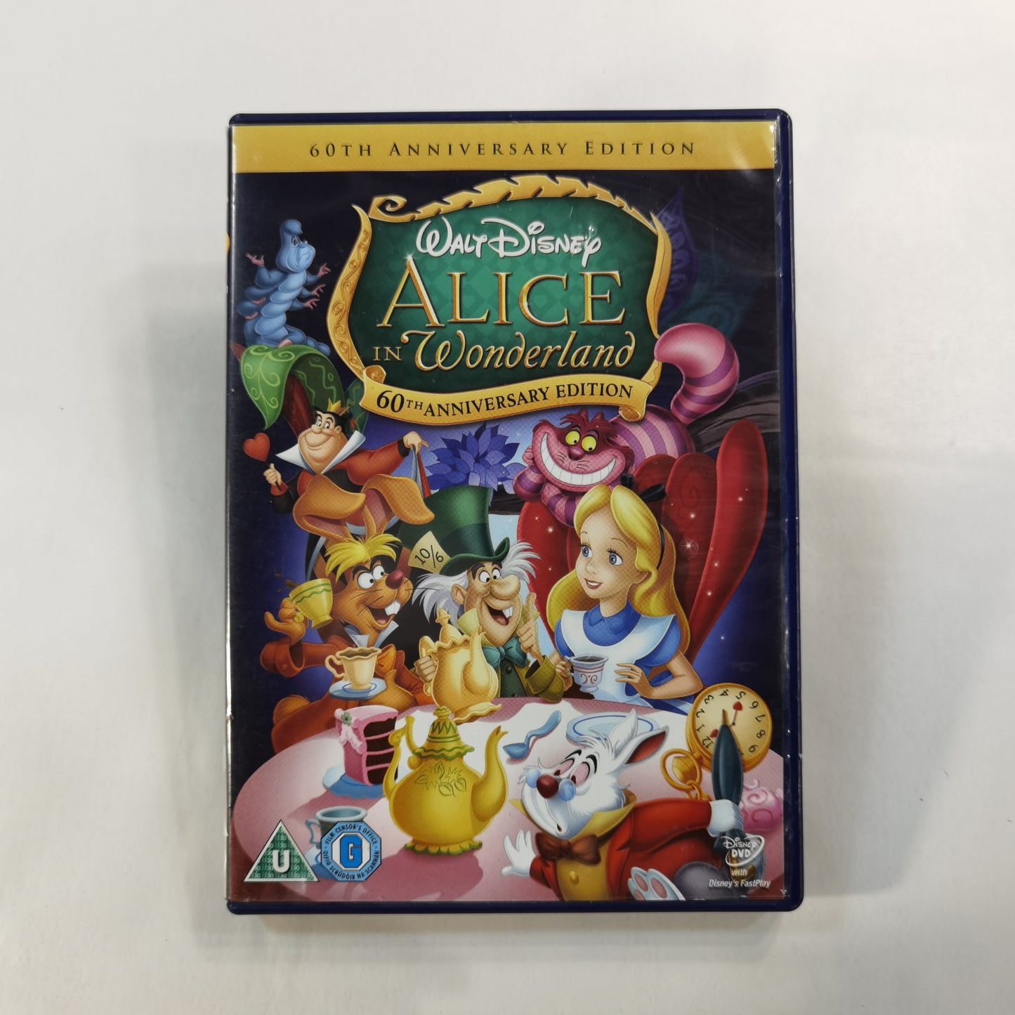 Alice in Wonderland (1951) - DVD UK 60th Anniversary Edition Walt Disney Classic N° 13