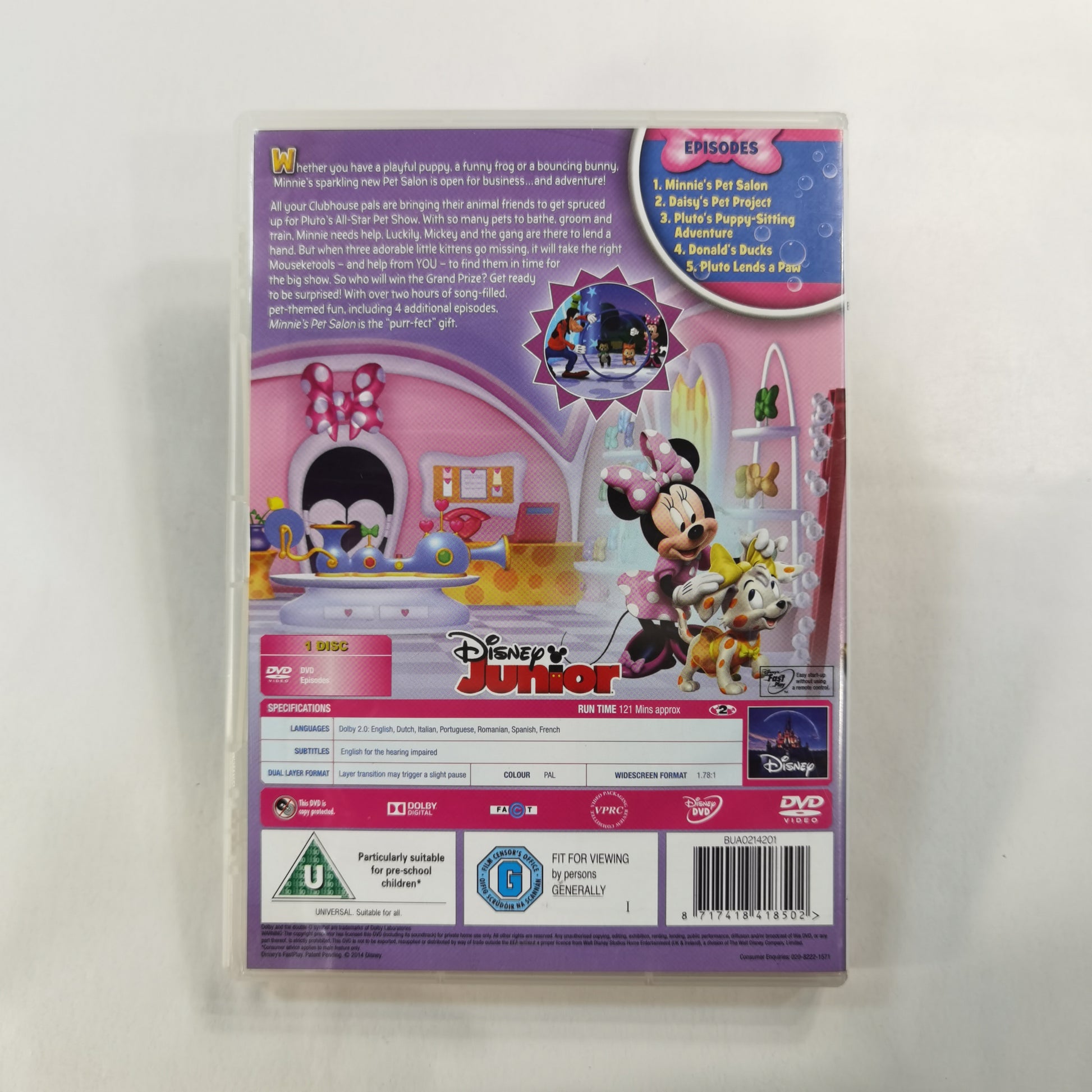 Mickey Mouse Clubhouse: Minnie's Pet Salon (DVD) 