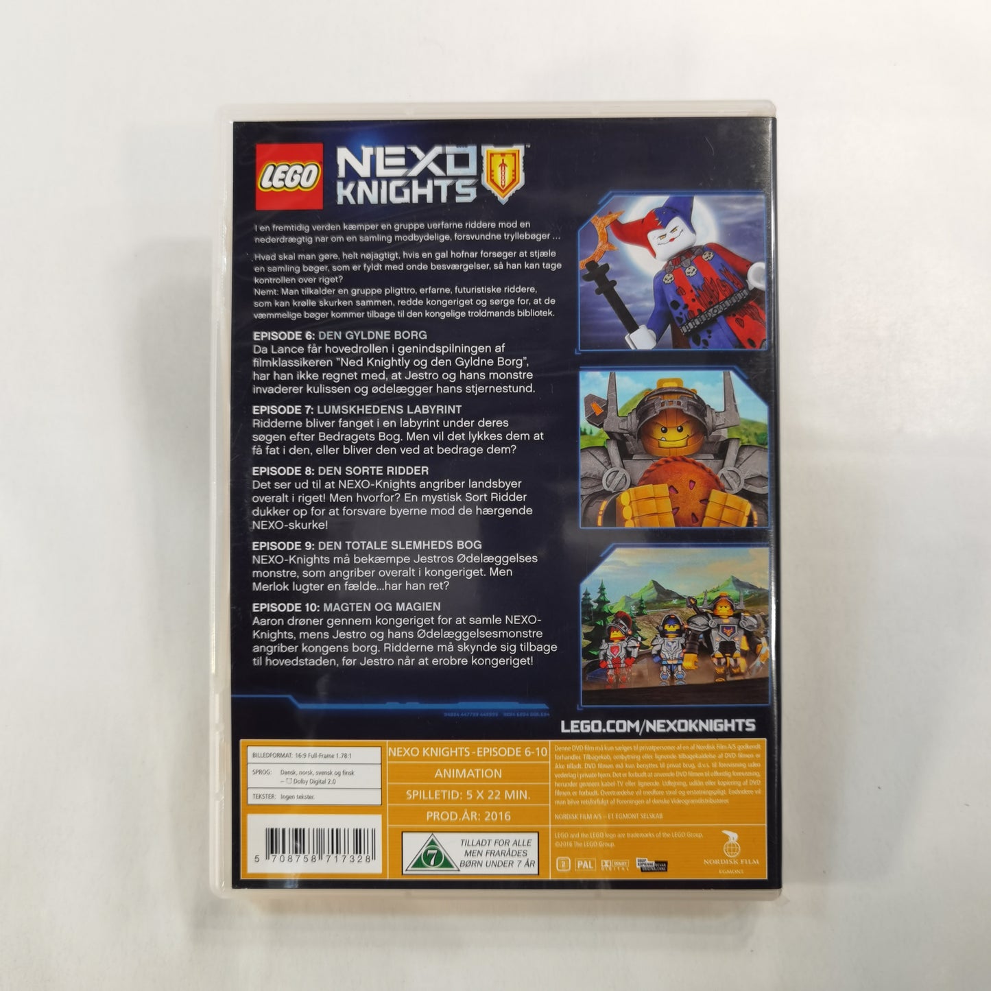 LEGO Nexo Knights: Episodes 6-10 (2016) - DVD DK