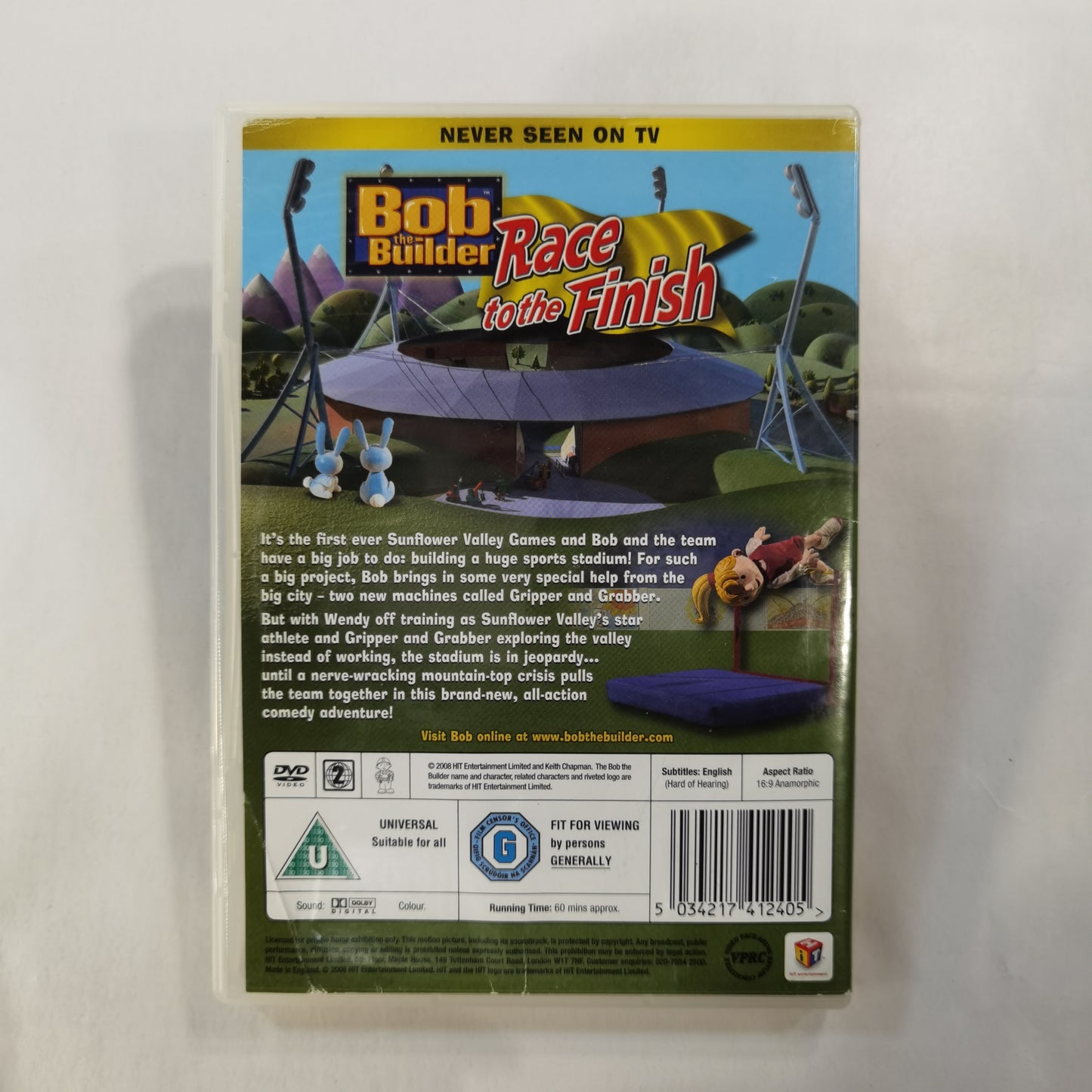 Bob the Builder: Race to the Finish - DVD UK 2008