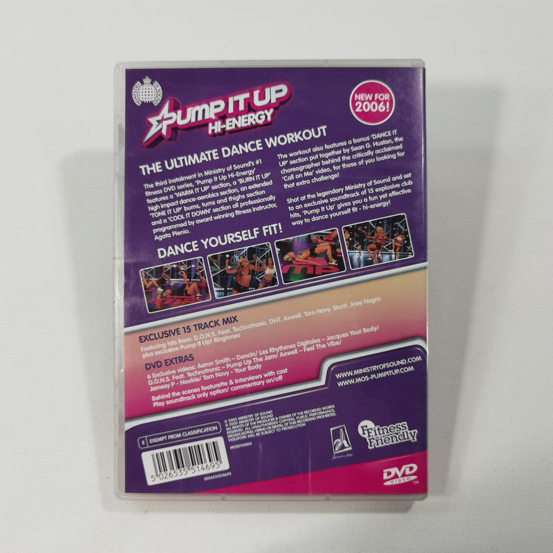 Ministry Of Sound Pump It Up Hi Energy DVD UK 2005