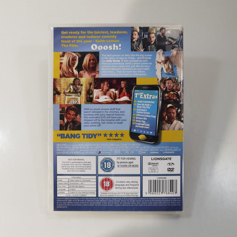 Keith Lemon The Film 2012 DVD 5060223768403